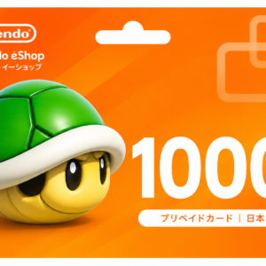 Tarjeta de saldo Nintendo eShop 1000 JPY Japón código digital